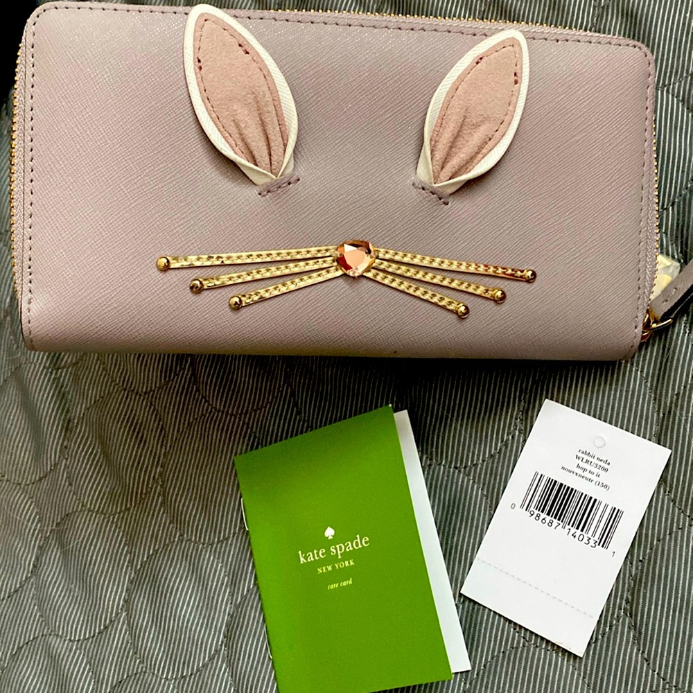 Kate Spade  kitty wallet- brand new